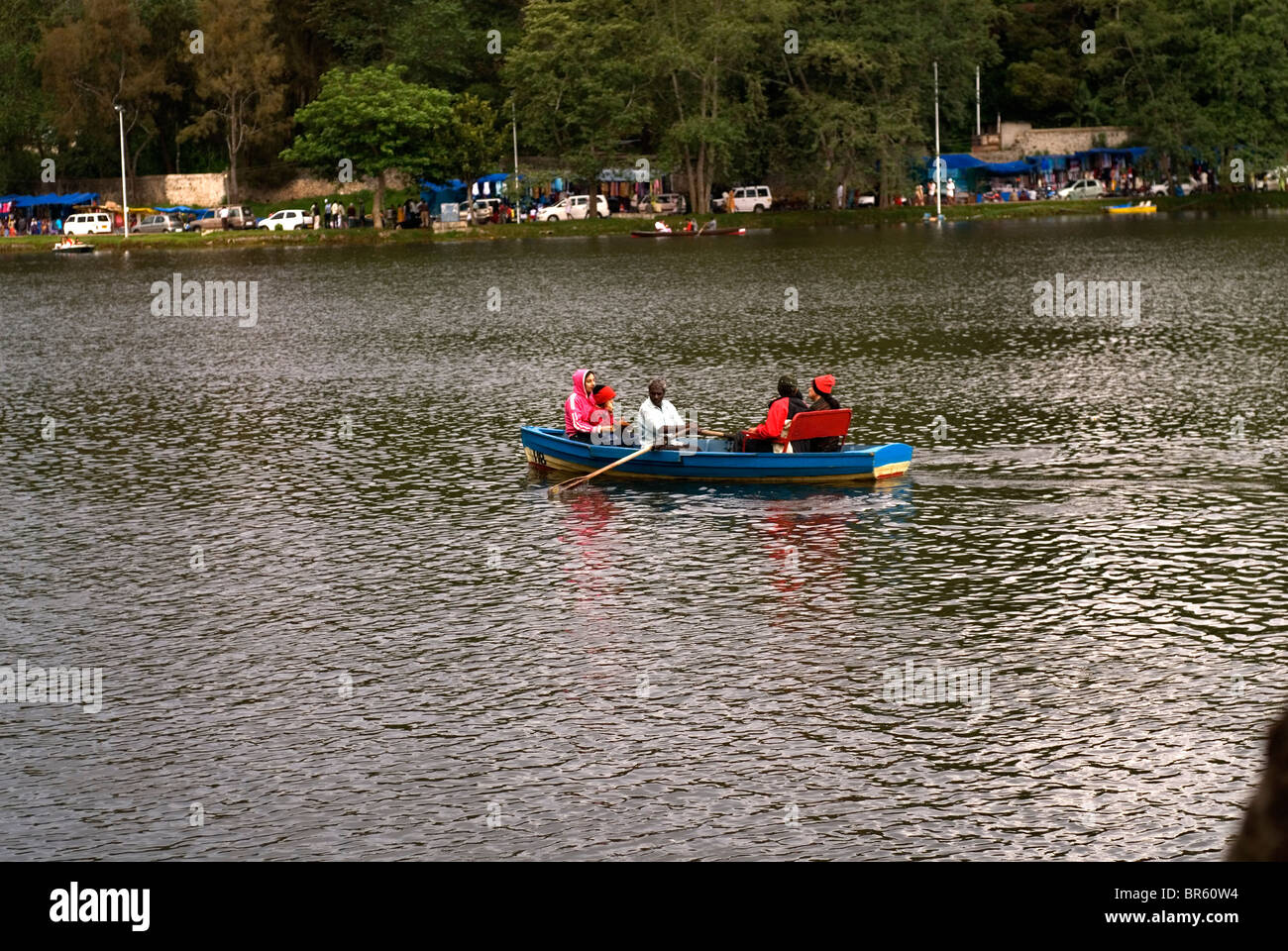 Kodaikanal Lake, Tamil Nadu, South India, India. Stock Photo