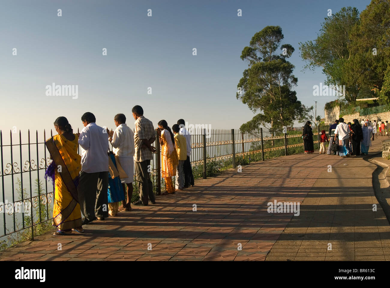 Coaker's Walk in Kodaikanal, Tamil Nadu. Stock Photo