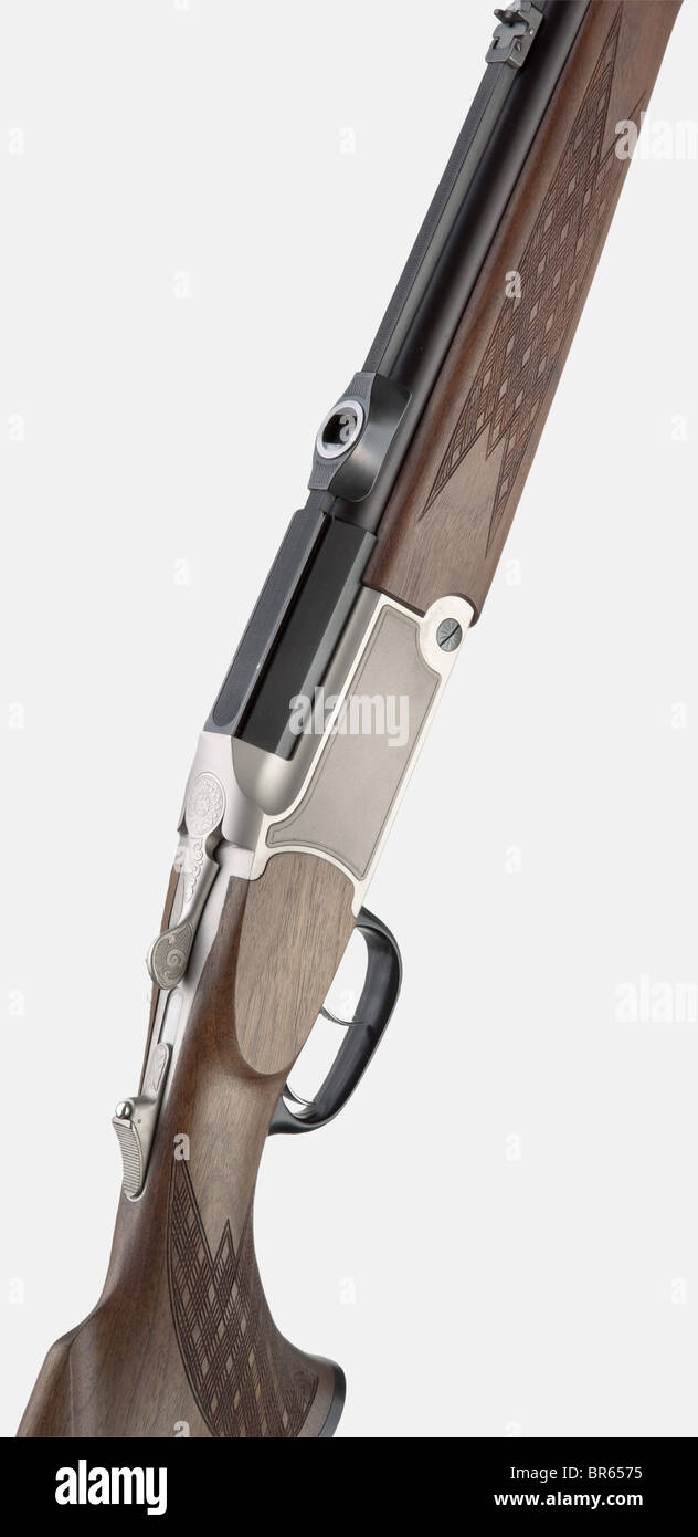 An over-and-under rifle/shotgun combination Blaser Mod. BBF 700/88 with ...