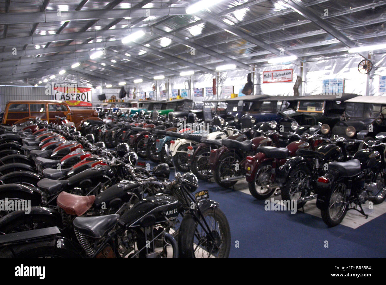 Powerhouse Motorcycle Museum in Tamworth, New South Wales 2340, Australia Stock Photo