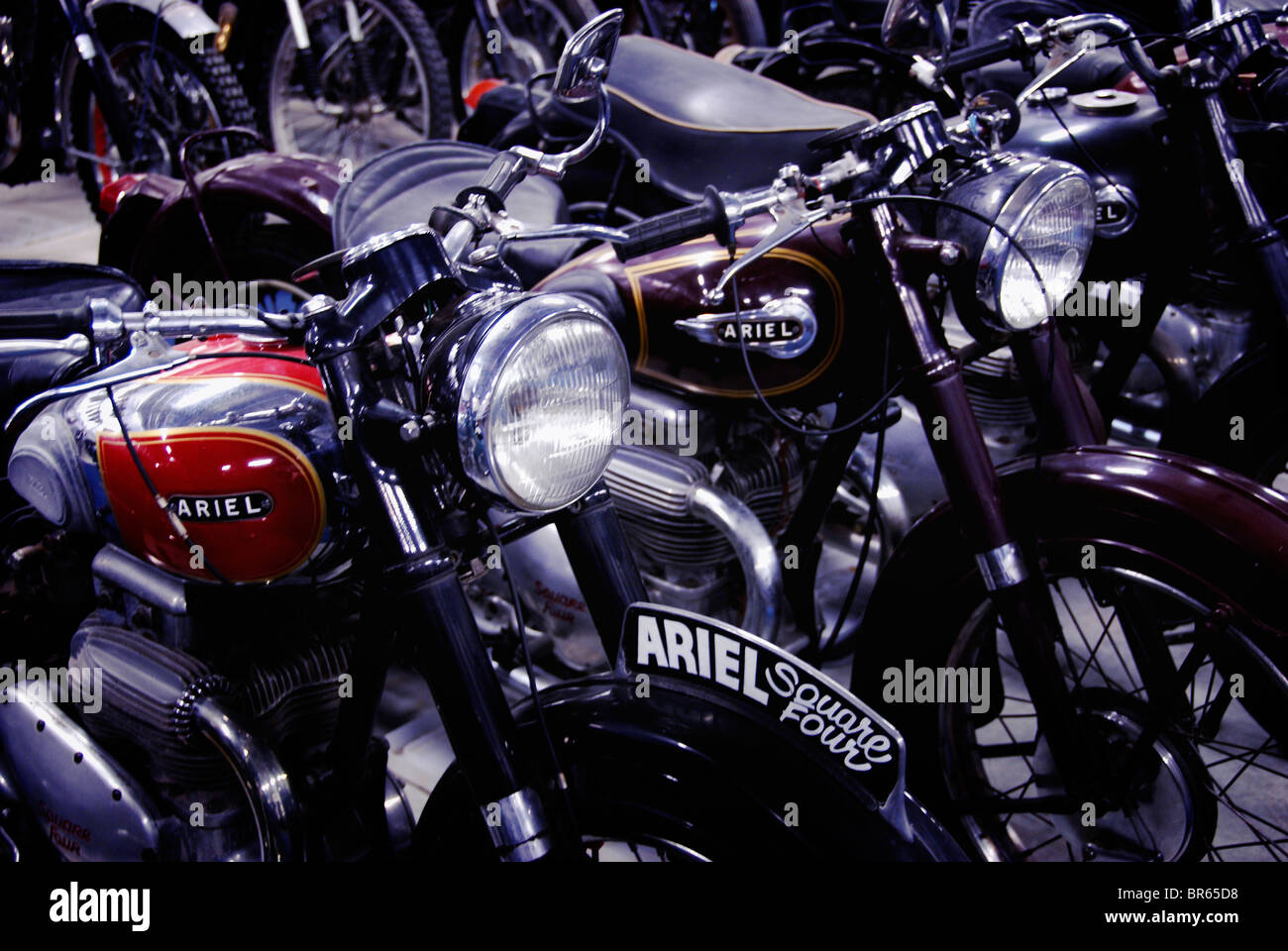 Powerhouse Motorcycle Museum in Tamworth, New South Wales 2340, Australia Stock Photo