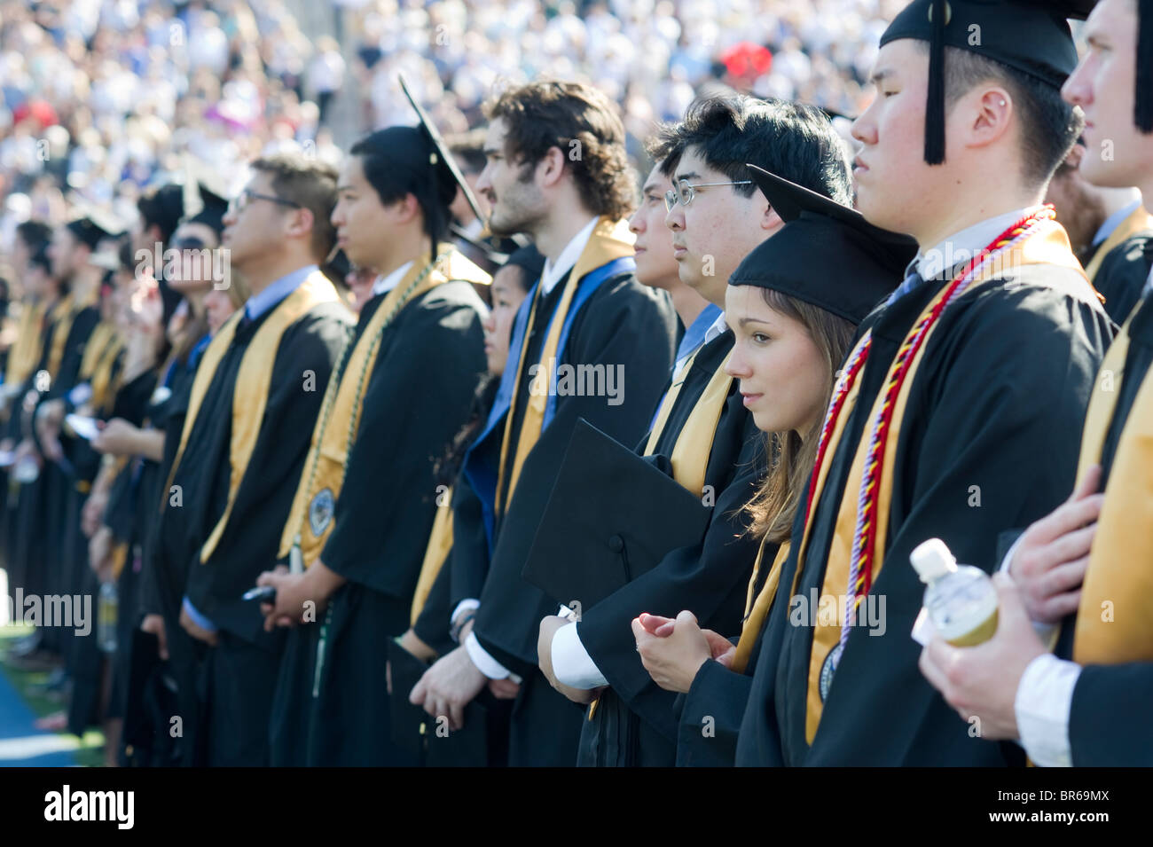 2010 Johns Hopkins University graduation, Baltimore MD Stock Photo - Alamy
