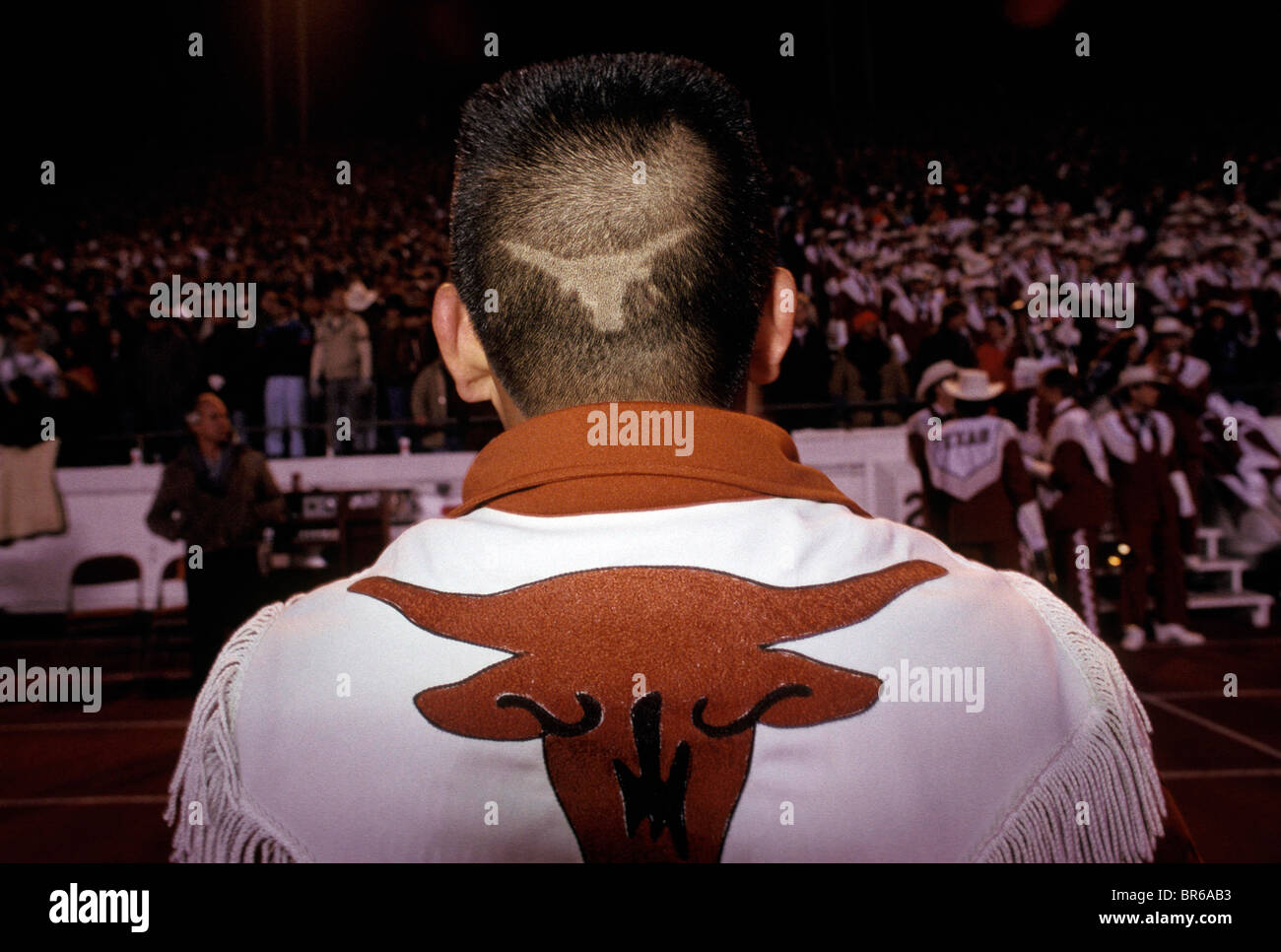 Jogo De Futebol Da Faculdade De Texas Longhorns Foto de Stock