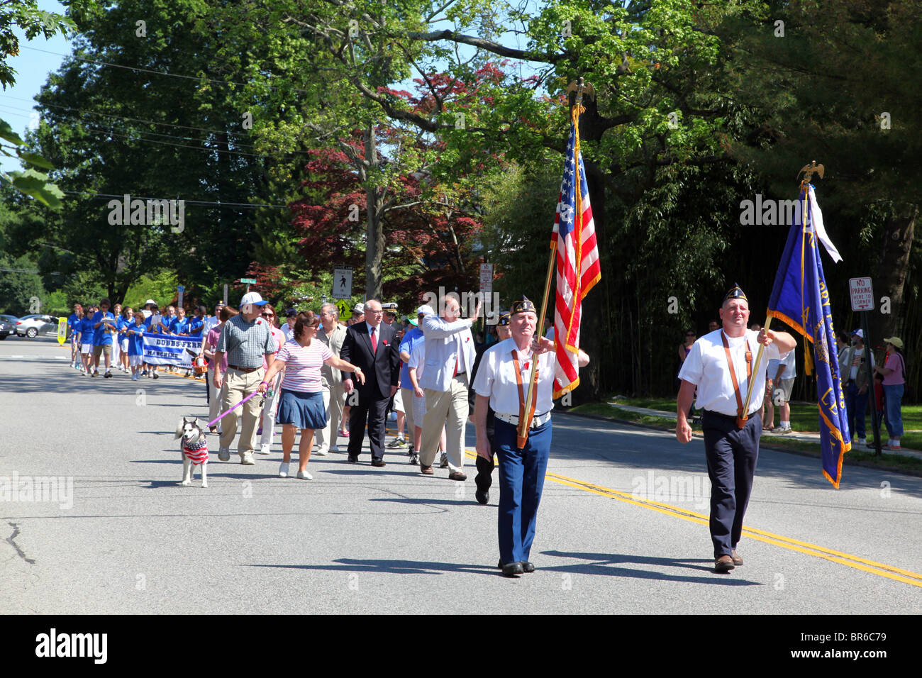Memorial Day Parade, Dobbs Ferry, NY, USA Stock Photo Alamy