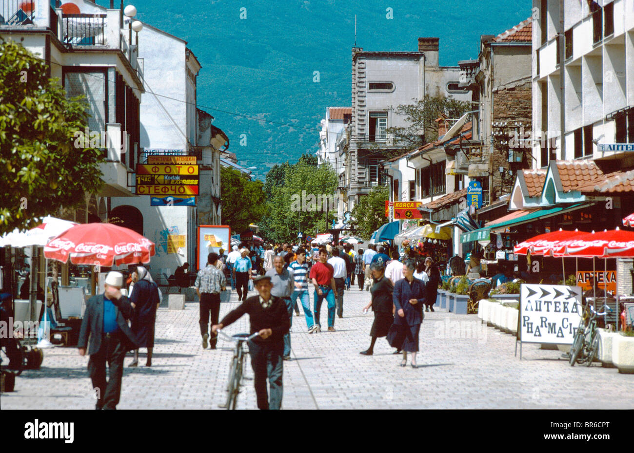 Struga, Macedonia Stock Photo Alamy
