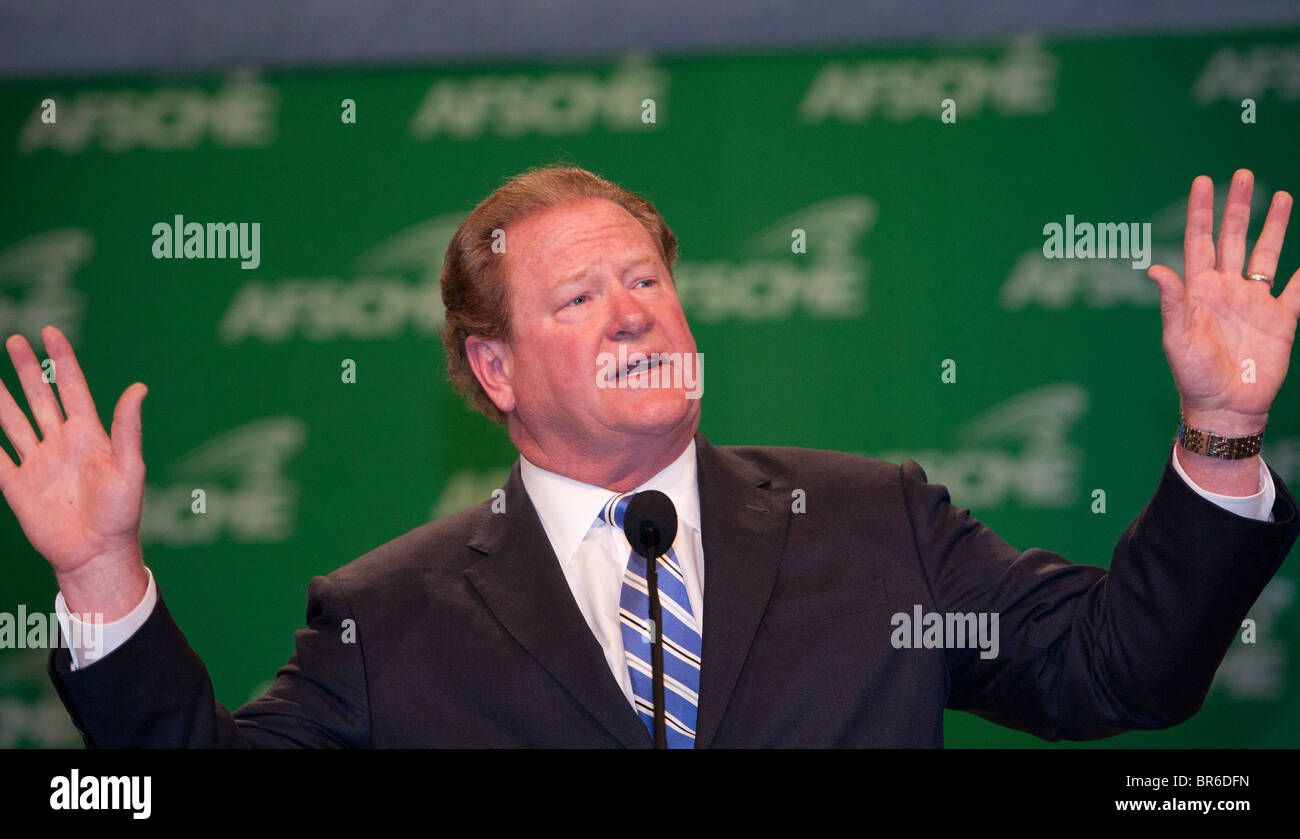 Schultz speak speaker speaking talk show host hires stock photography