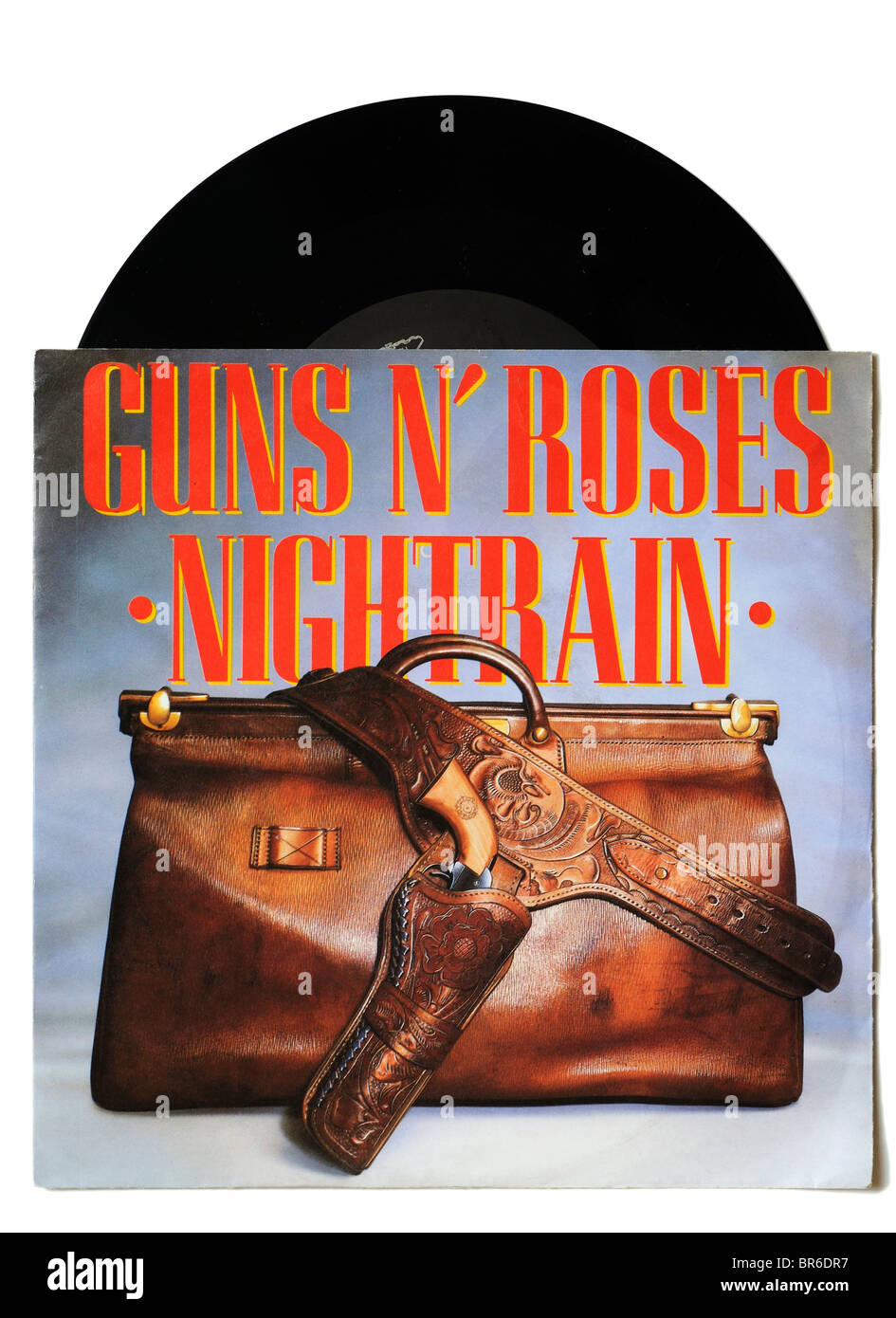 Guns n' Roses Nightrain single Stock Photo