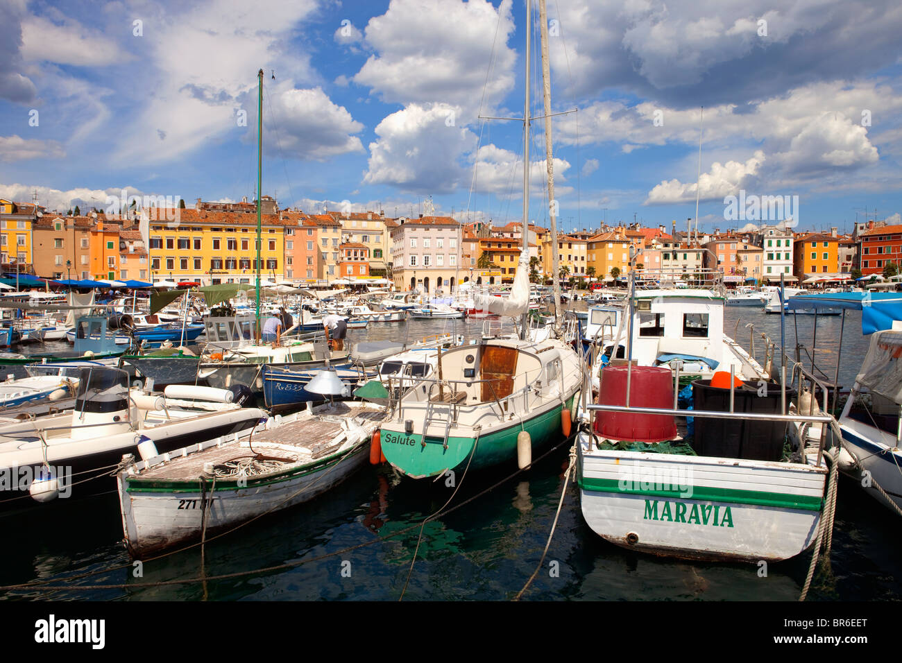 croatia, istria - town of rovinj Stock Photo