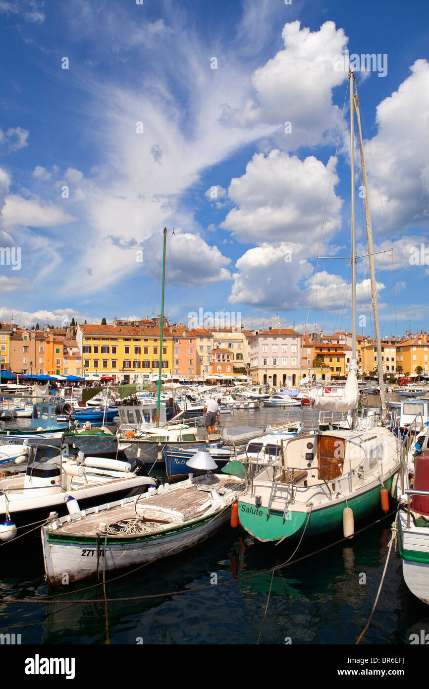 croatia, istria - town of rovinj Stock Photo