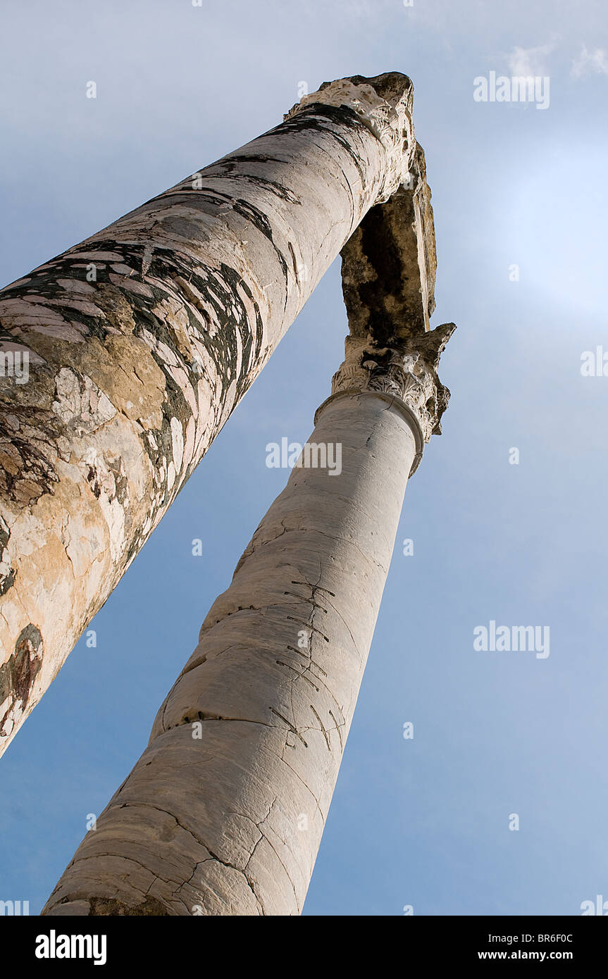 The roman theatre in Arles Stock Photo