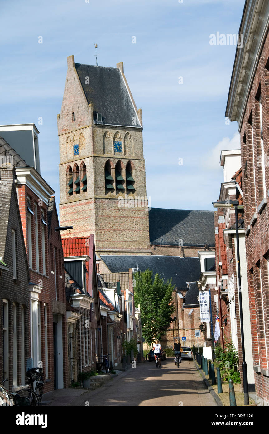 Bolsward town city historic Netherlands Friesland Stock Photo