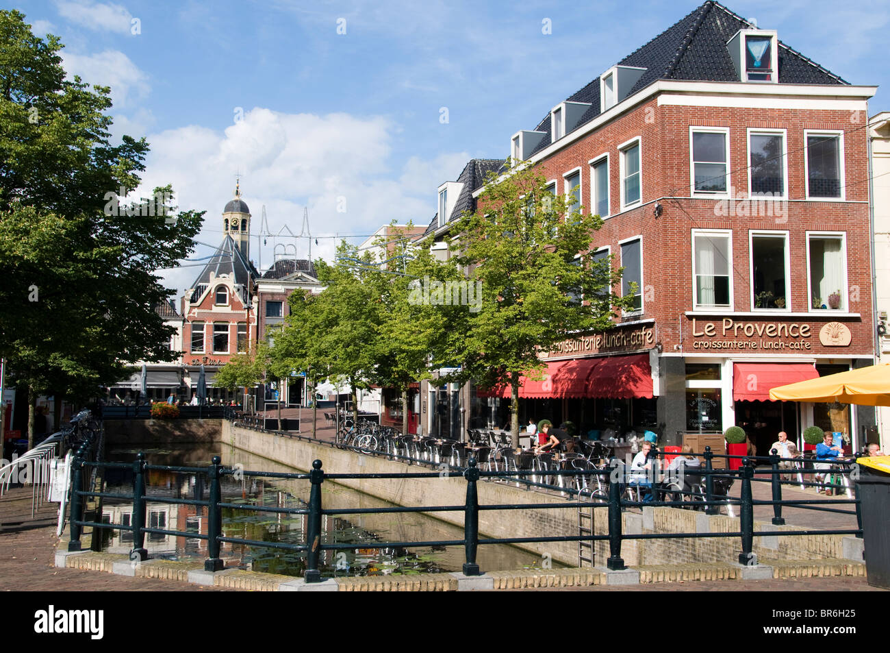 Sneek  Netherlands Friesland town city Stock Photo