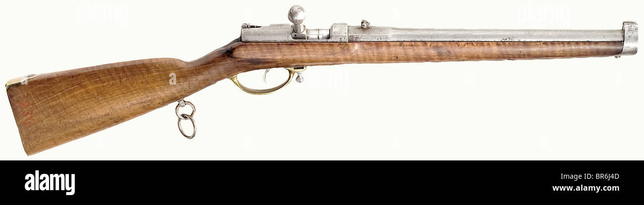 A needle fire carbine, model 1857, N. Dreyse, Sömmerda, year of issue ...