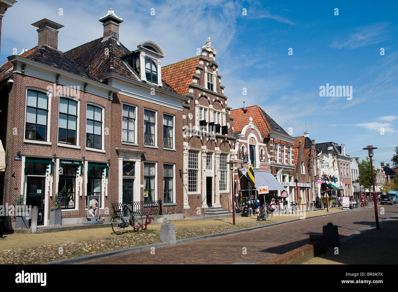 Workum Friesland Netherlands Historic Town City Stock Photo