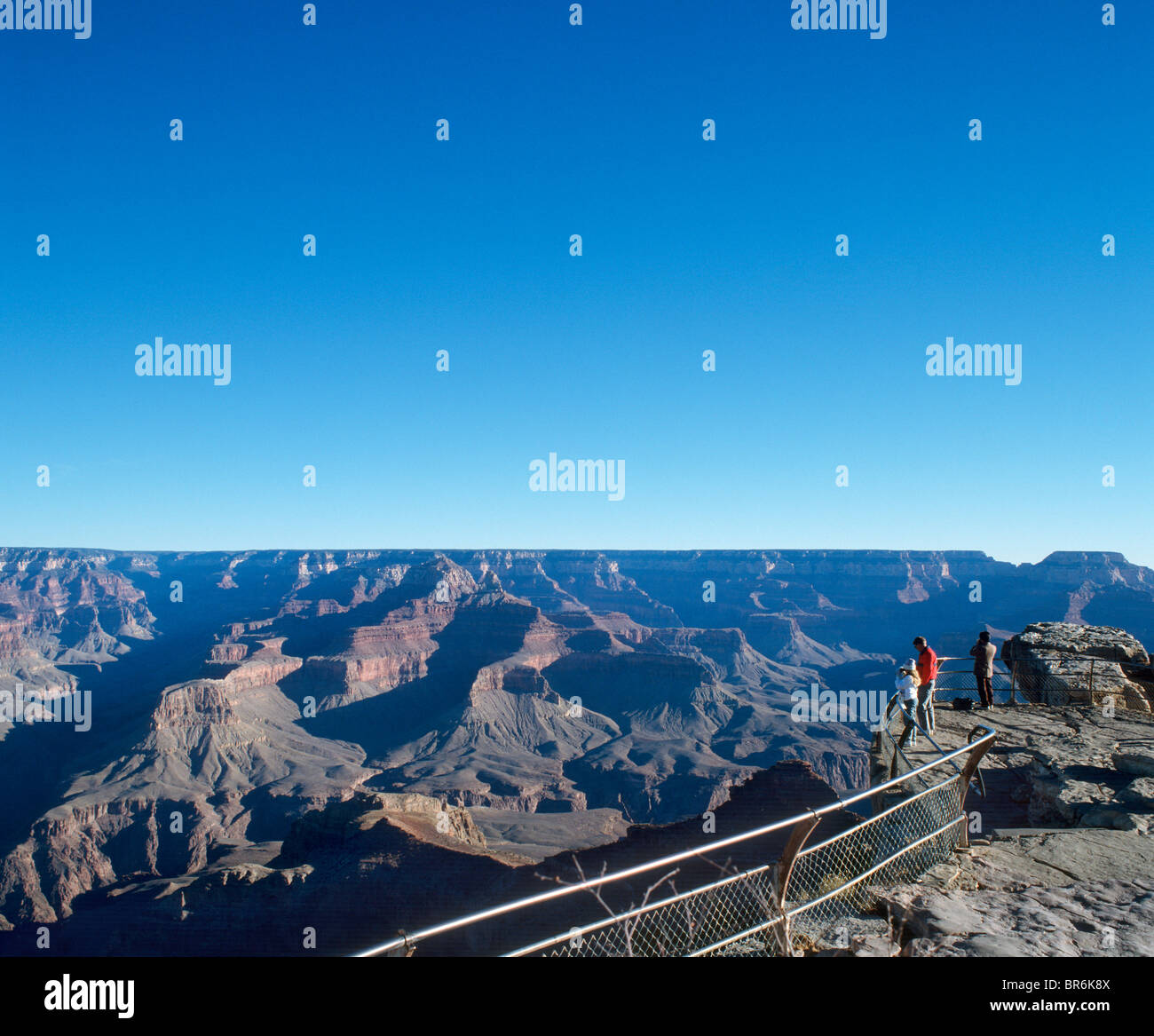 View from the South Rim, Grand Canyon, Arizona, USA Stock Photo