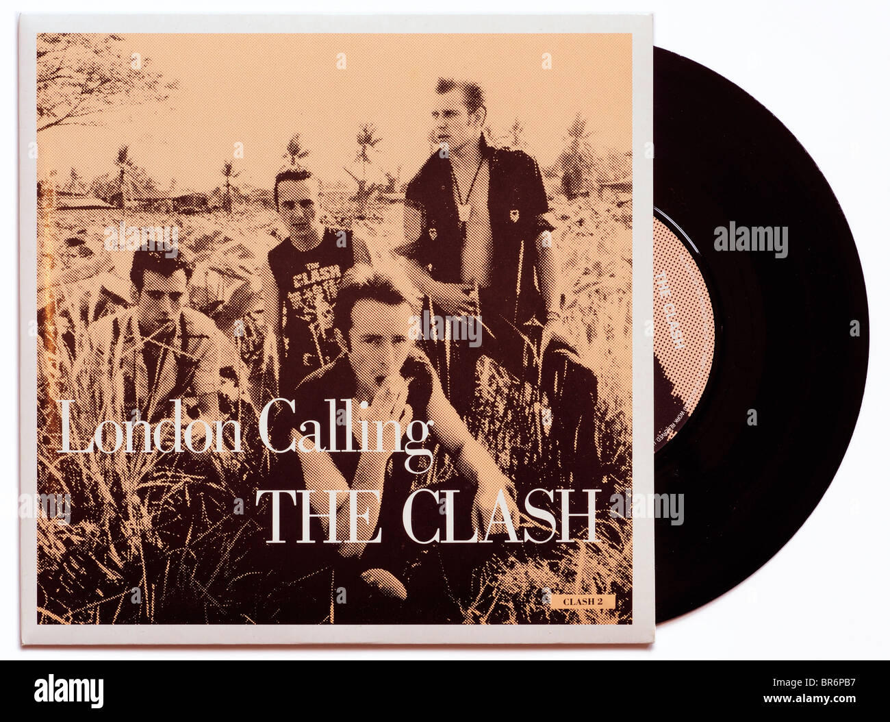 The Clash London Calling single Stock Photo