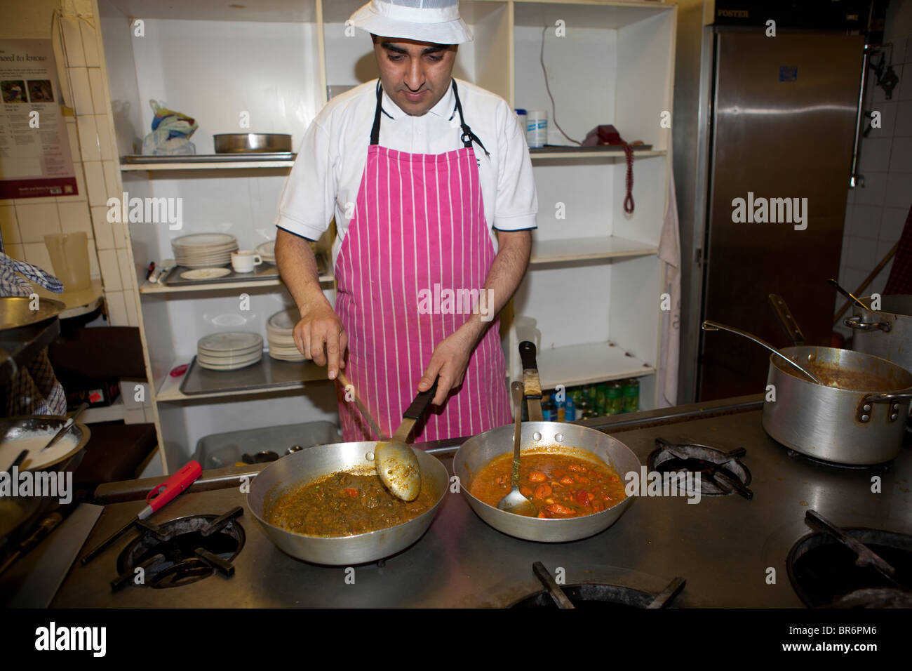 Tour of Bradford Curry houses Yorkshire Stock Photo Alamy