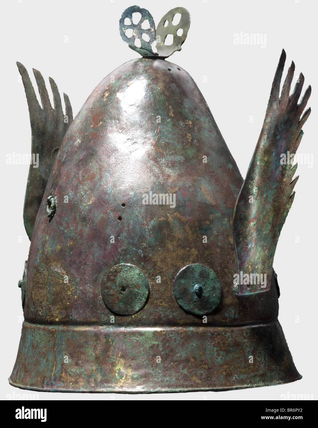 A Hellenistic Pilos Type Helmet 4th3rd Century Bc Bronze Helmet