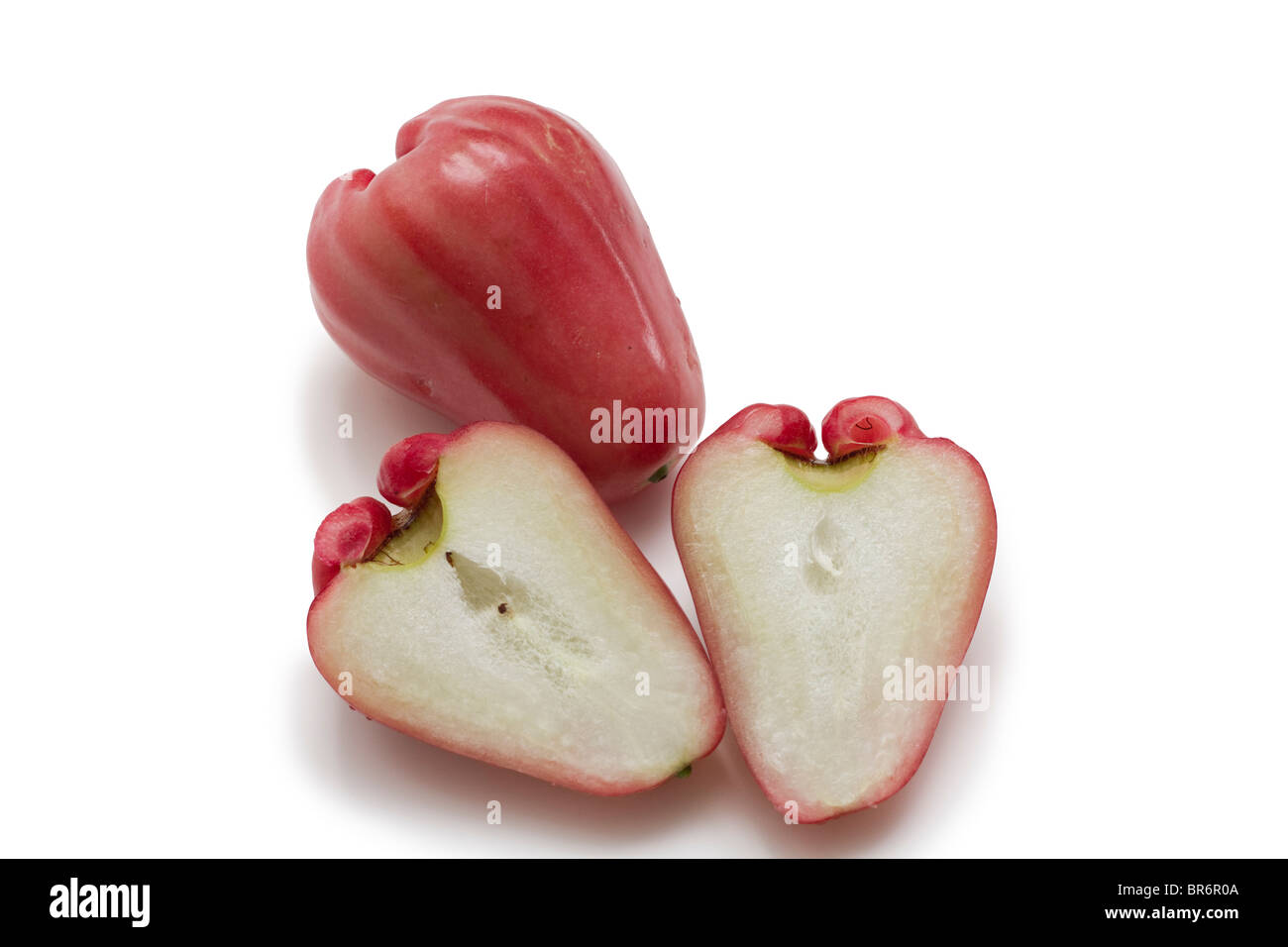 Wax apple, Syzygium samarangense, delicious exotic tropical fruit Stock Photo