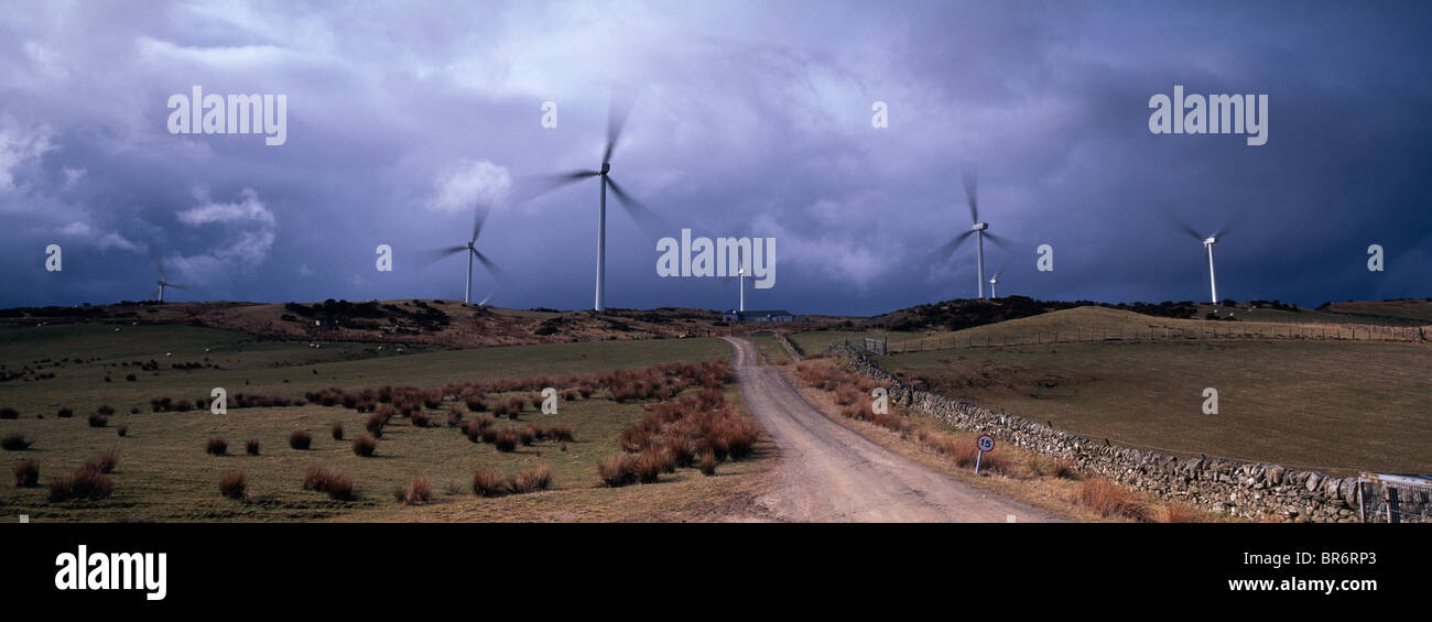Windfarm, Scotland Stock Photo