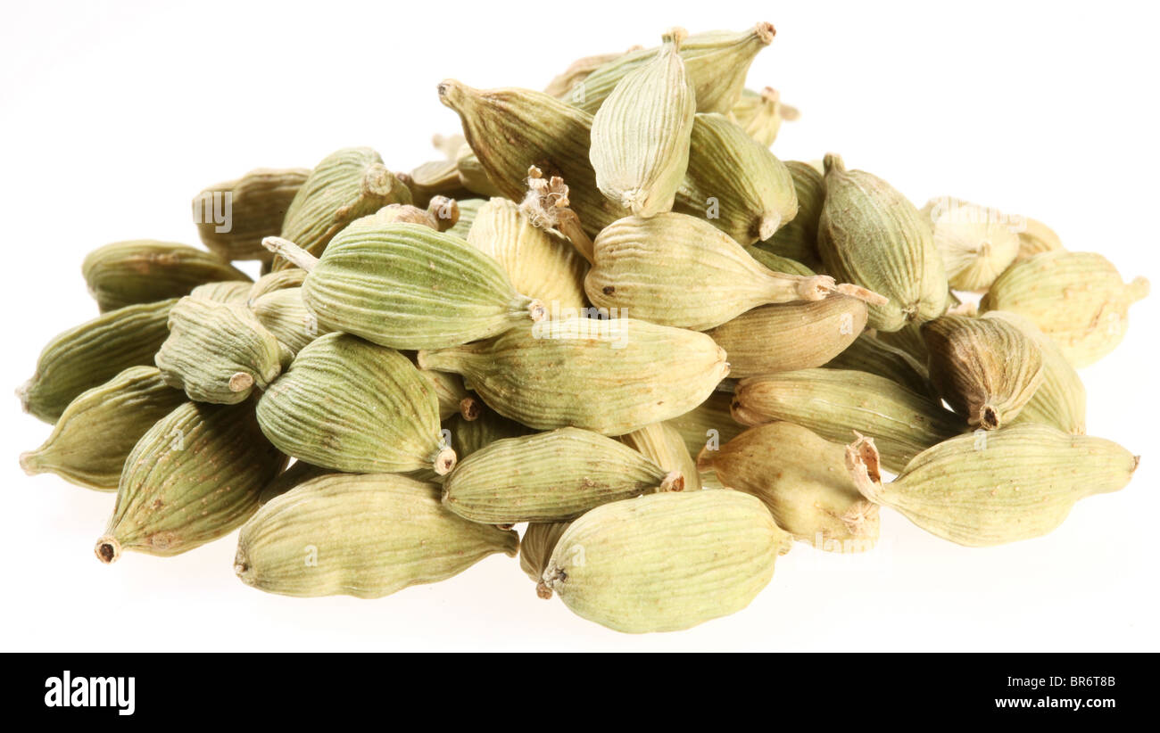 cardamom plant high resolution stock photography and images alamy https www alamy com stock photo cardamom seeds on a white background 31498219 html