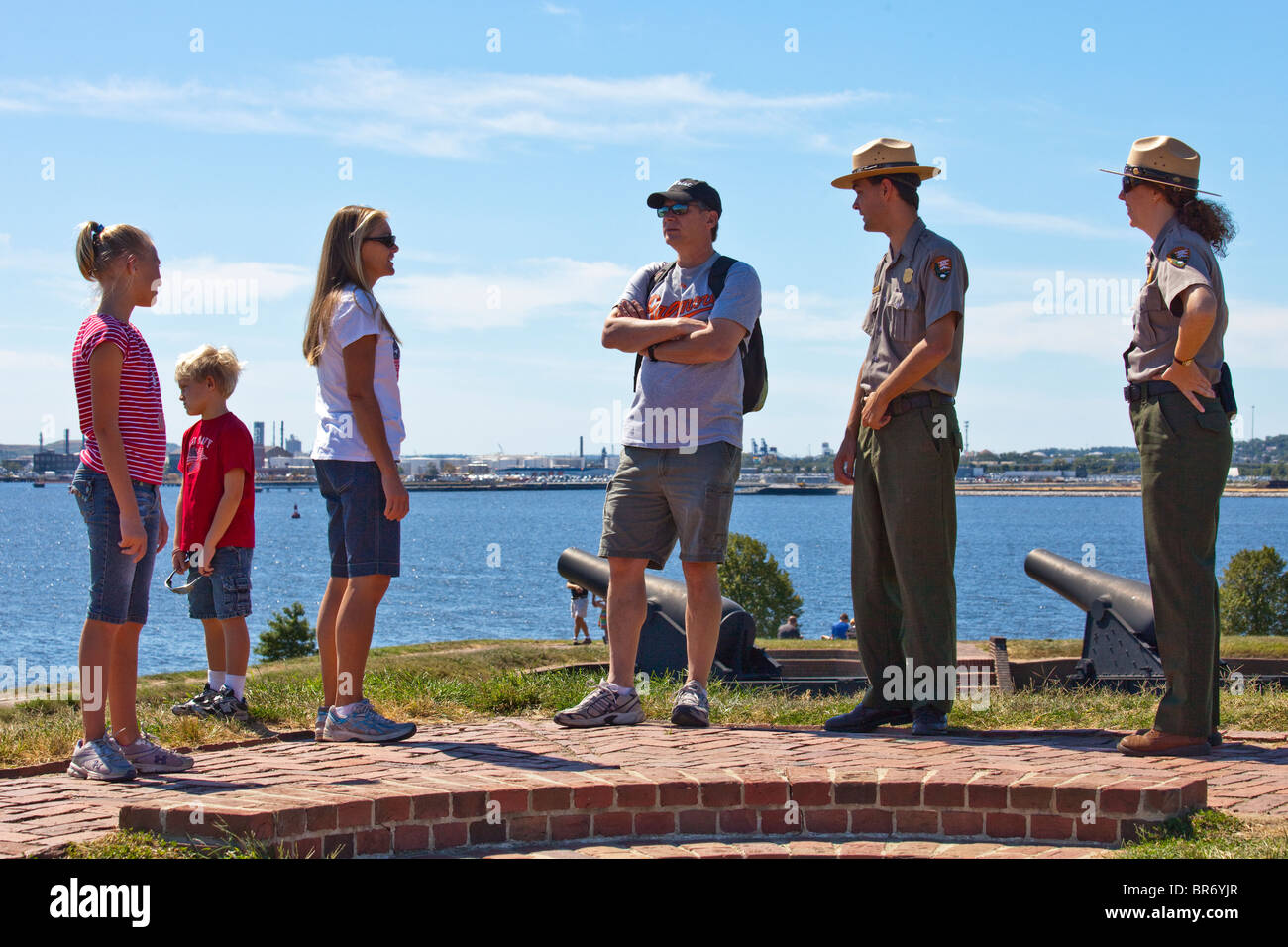 Fort McHenry, Balitmore, MD Stock Photo