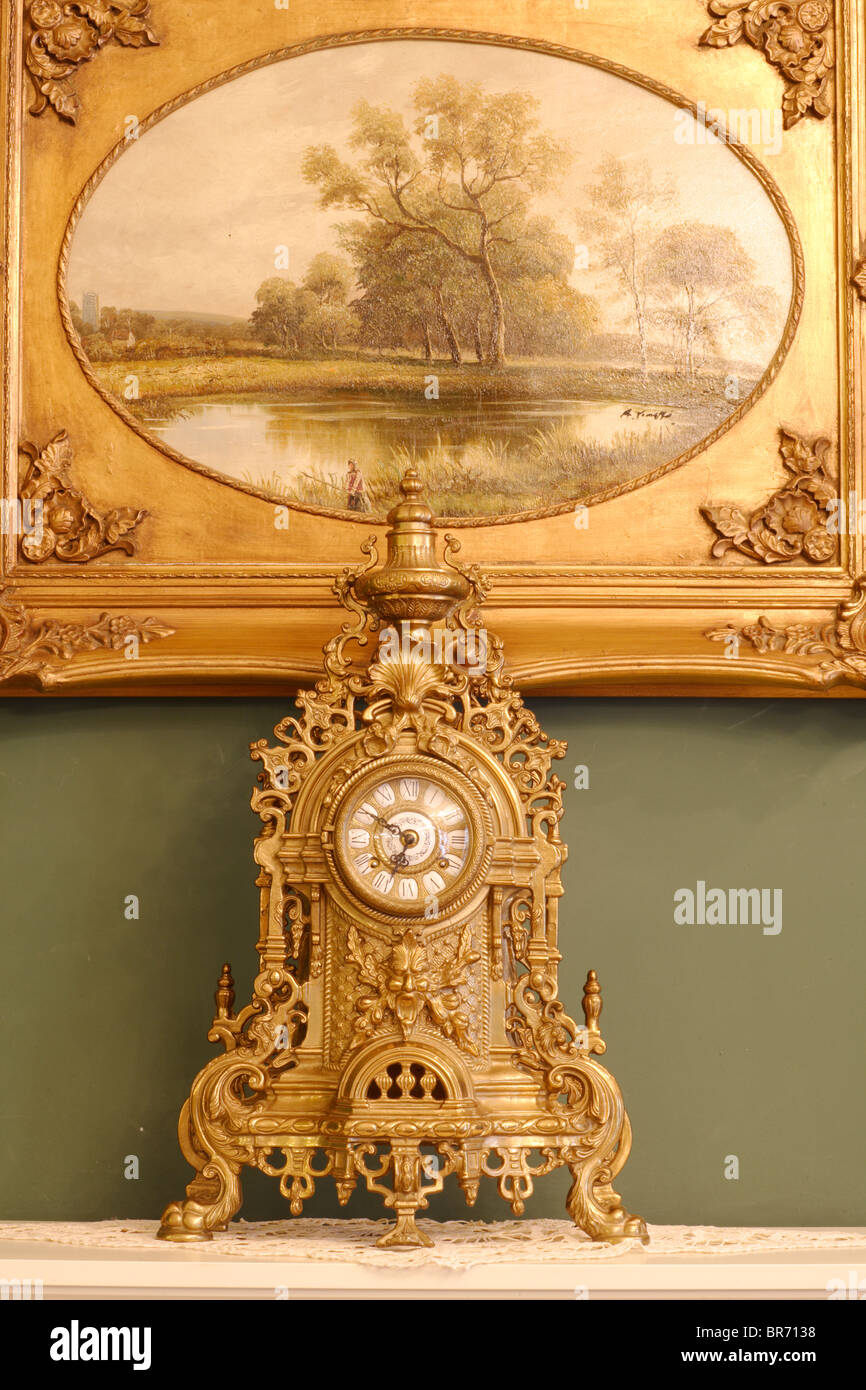 pictures till life clock 19 century Stock Photo