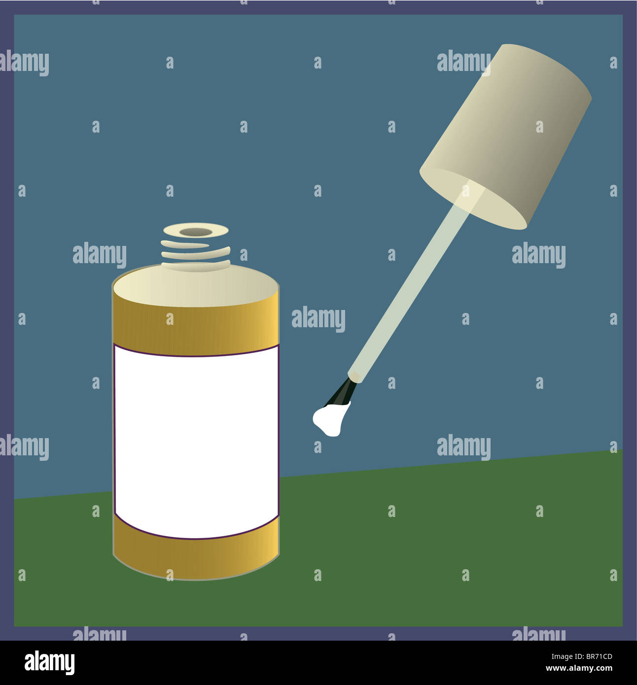 A bottle of correction fluid Stock Photo Alamy