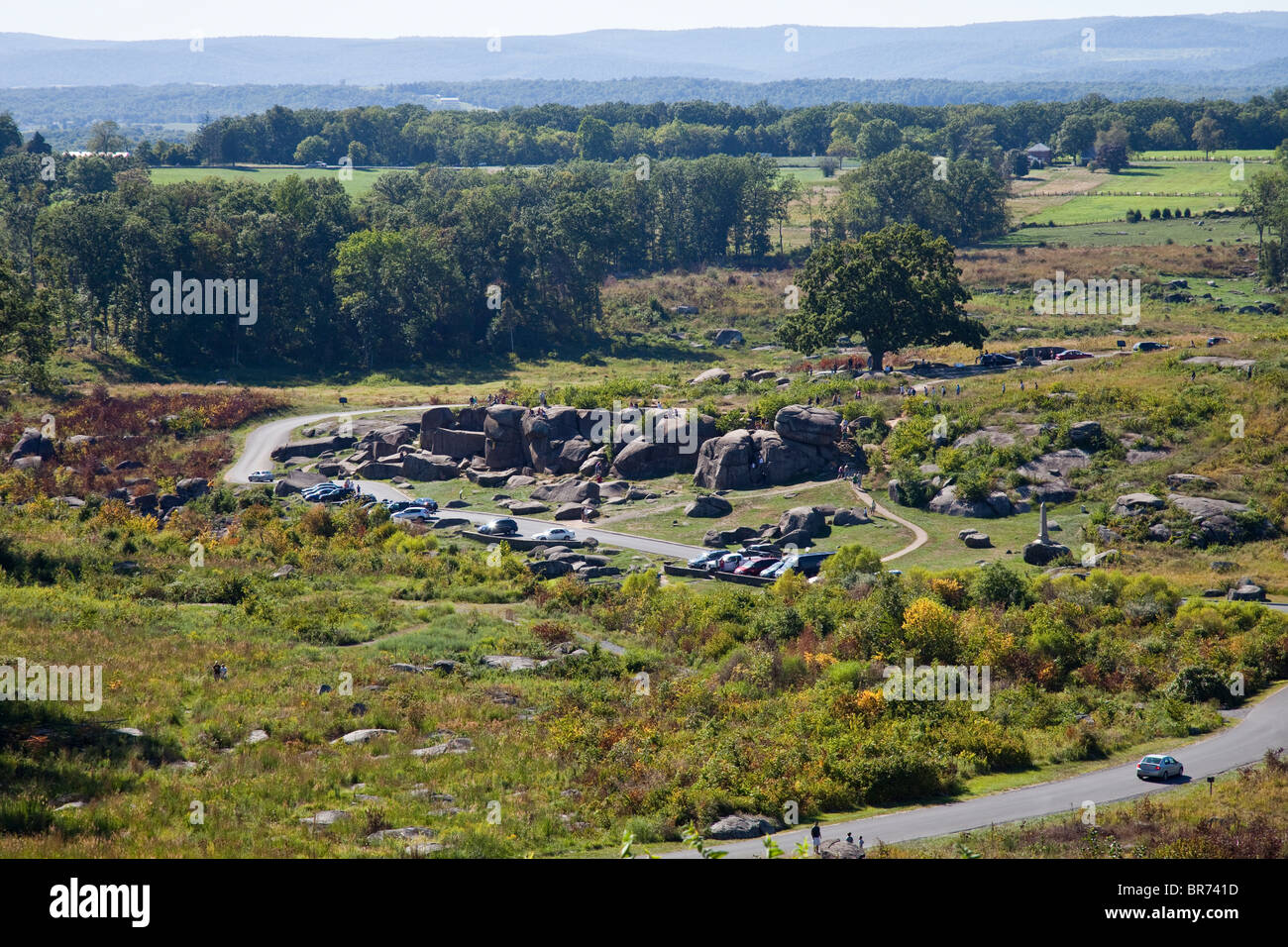 Landscape Photos of Devil's Den, Gettysburg - Civil War Cycling