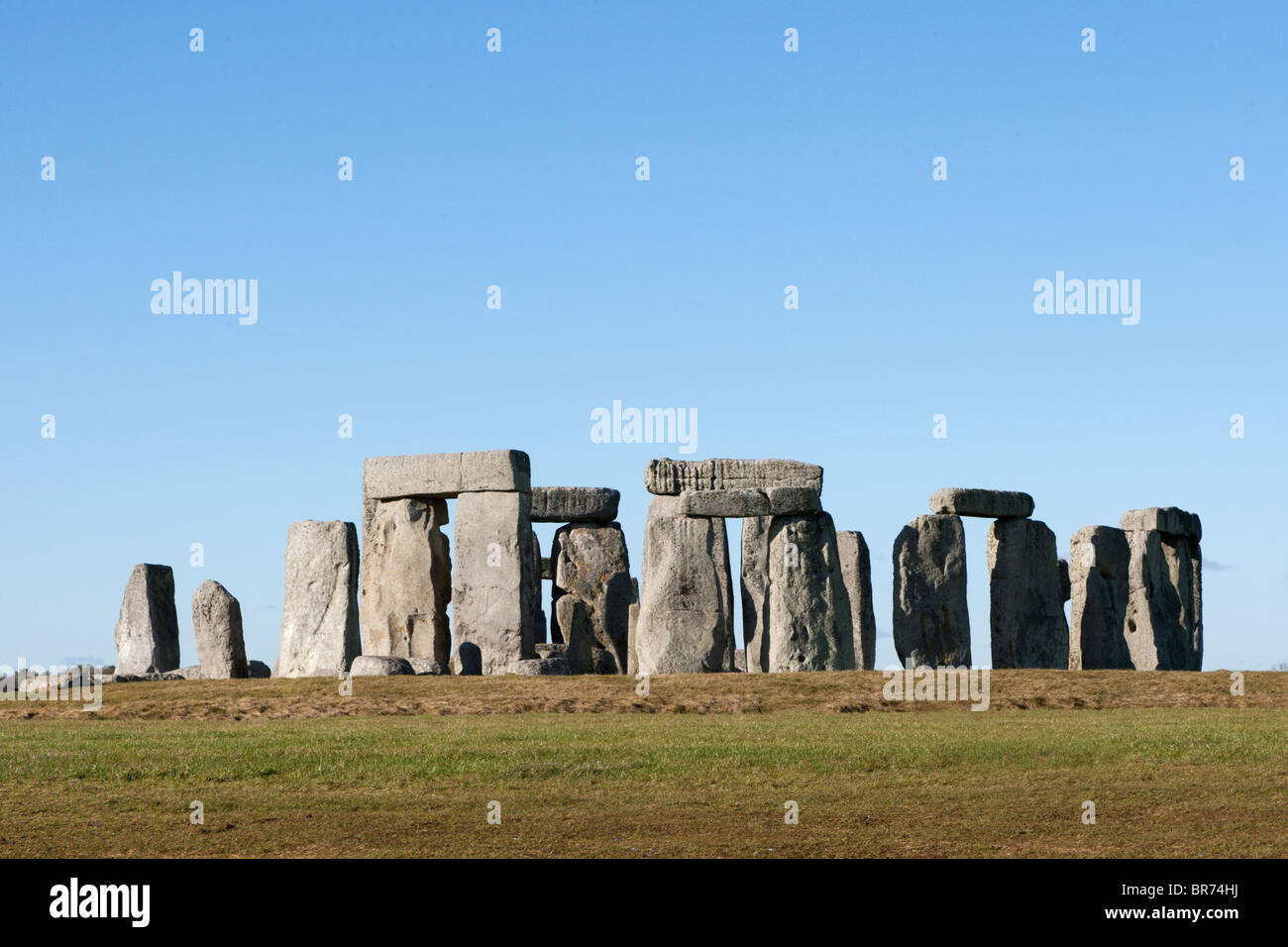 Stonehenge ancient monument Wiltshire UK Stock Photo Alamy