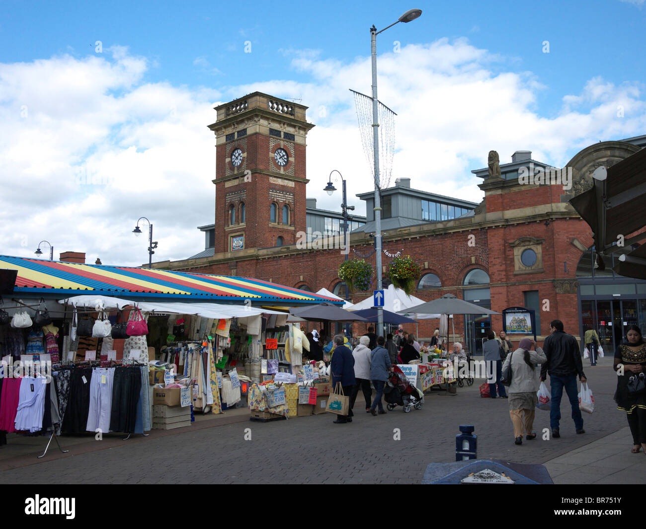 Indoor Market Stalls England High Resolution Stock Photography and