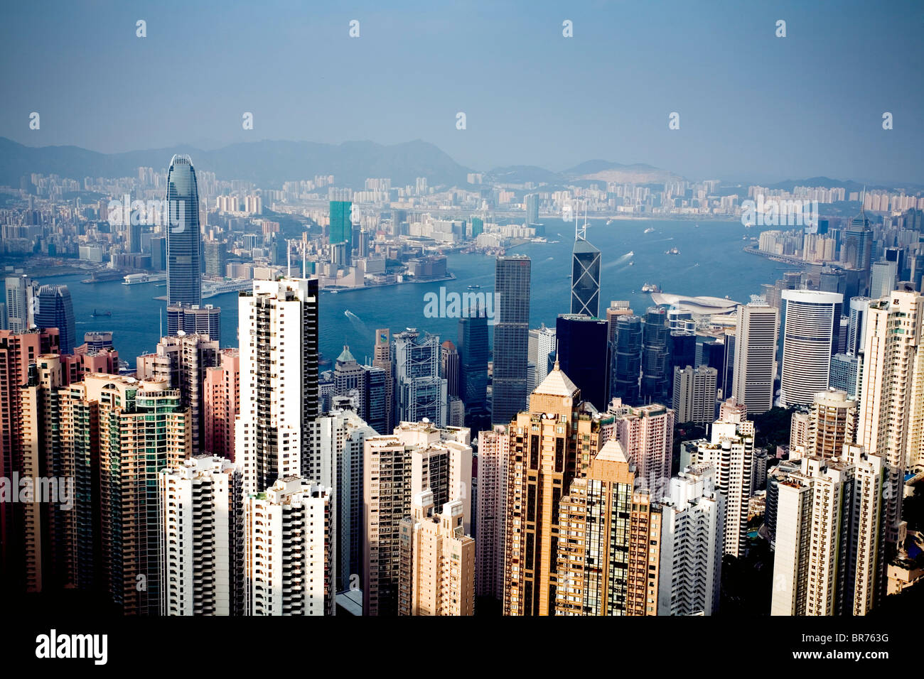 a scenic vantage point of Hong Kong Stock Photo - Alamy