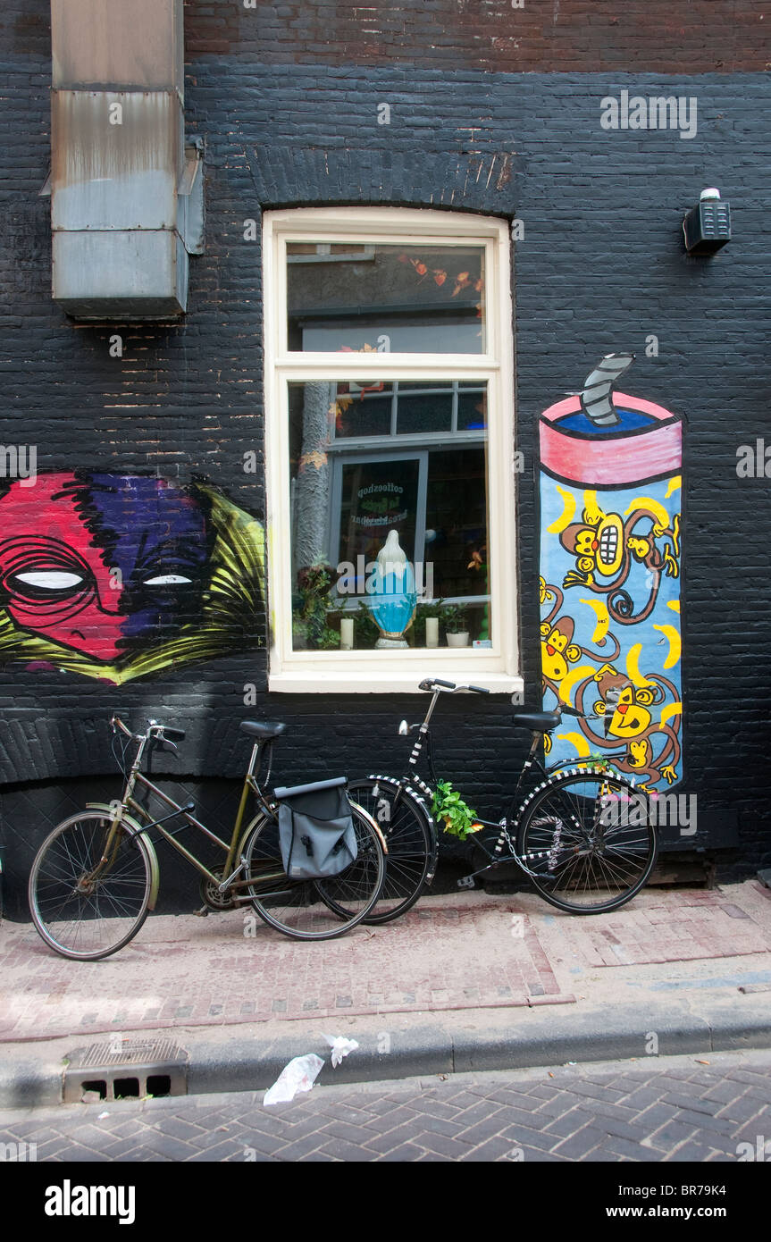Amsterdam Street Scene Stock Photo - Alamy