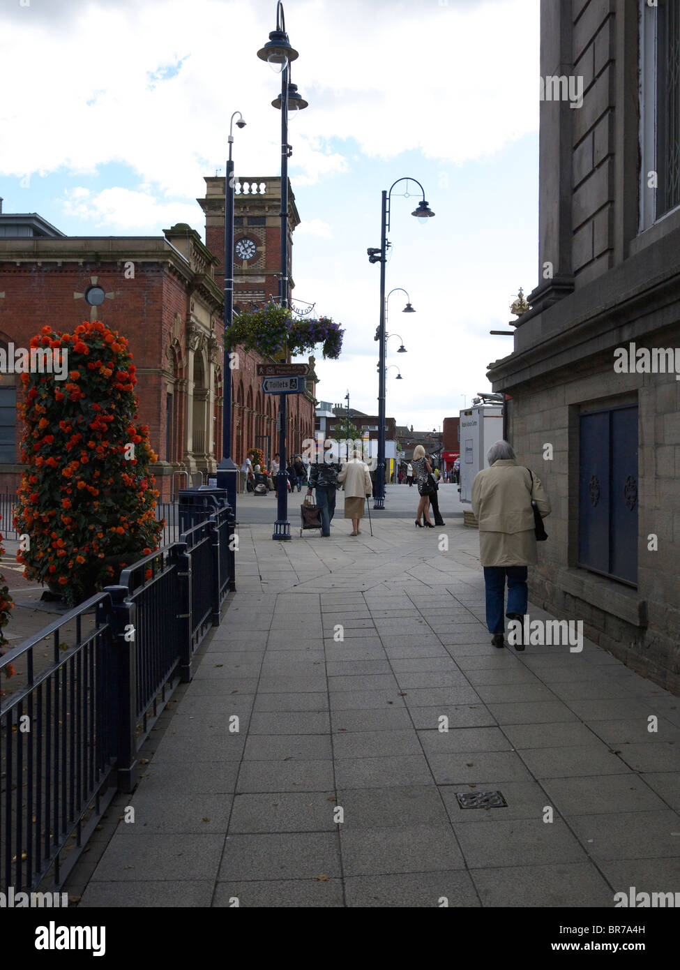 AshtonunderLyne Market Hall, Tameside, England, UK Stock Photo Alamy