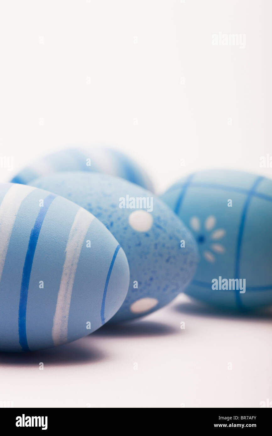 Decorated Easter Eggs; Edmonton, Alberta, Canada Stock Photo