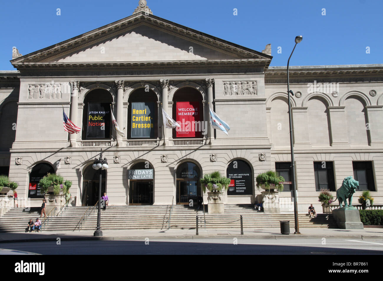 Chicago Art Institute, art gallery Michigan Avenue Stock Photo Alamy