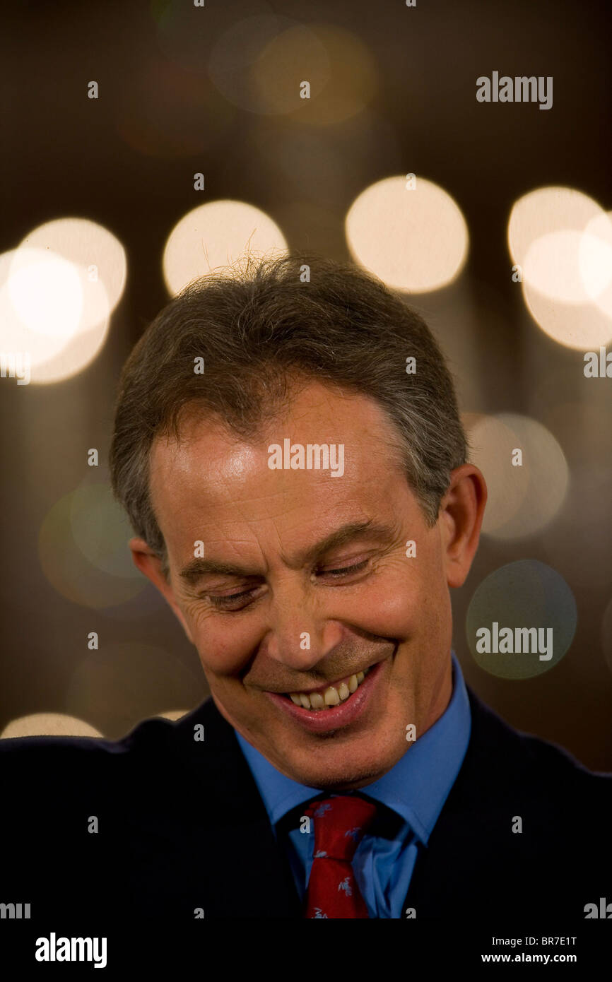 Tony Blair at the White House Stock Photo - Alamy