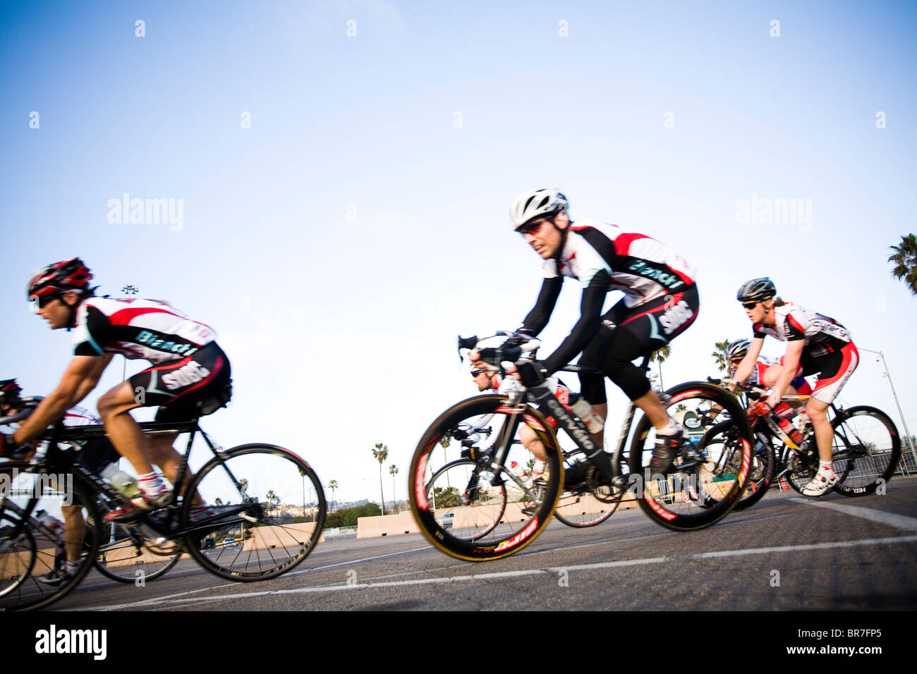 Bike Race in Del Mar CA Stock Photo Alamy