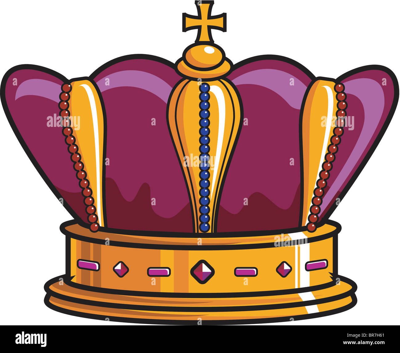 king crown cartoon