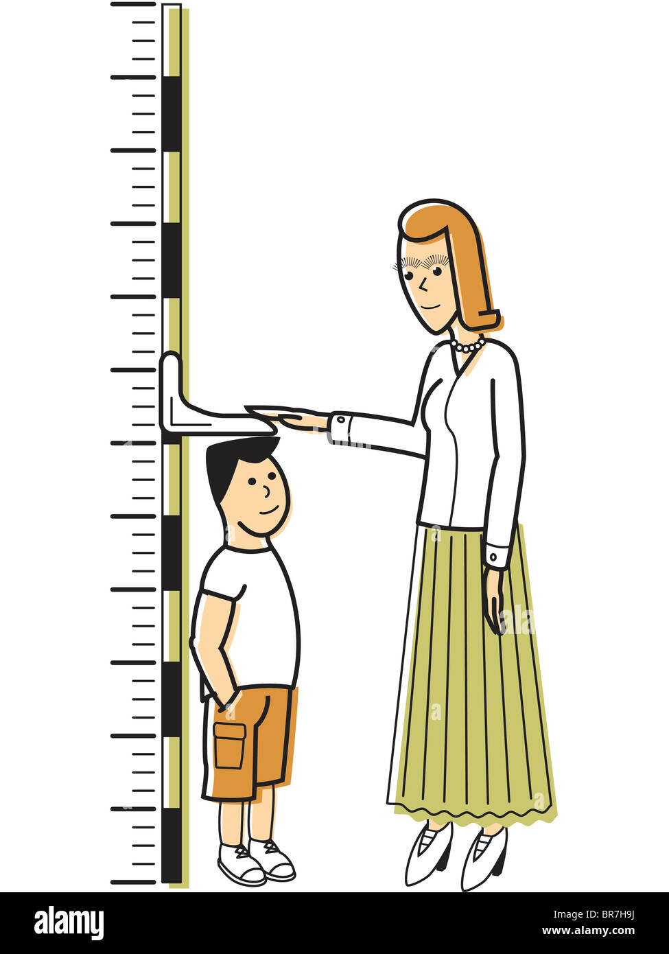 https://c8.alamy.com/comp/BR7H9J/a-woman-measuring-a-boy-against-a-growth-chart-BR7H9J.jpg
