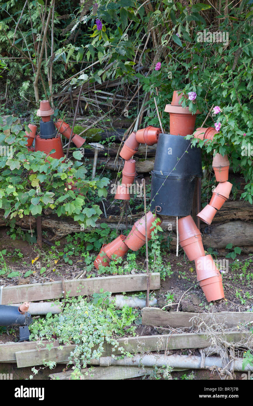 Flowerpot man garden ornament hi-res stock photography and images - Alamy