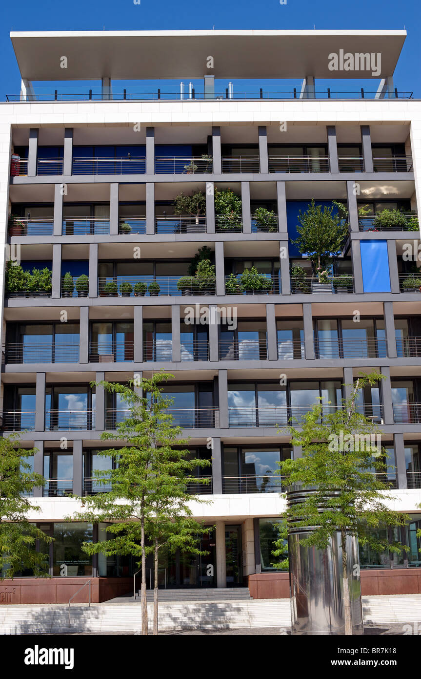 Newly built (2007) apartments, Rheinauhafen, Cologne, Germany Stock Photo Alamy
