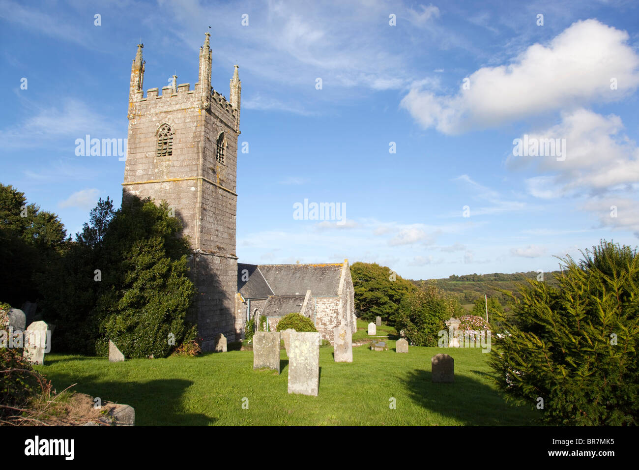 Mawgan Church; Cornwall Stock Photo - Alamy