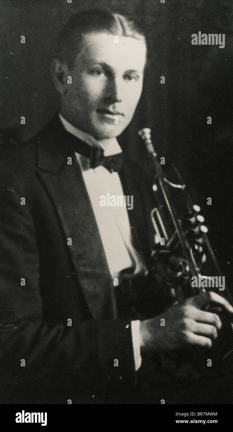 SYLVESTER AHOLA (19021995) US jazz trumpeter and Stock Photo