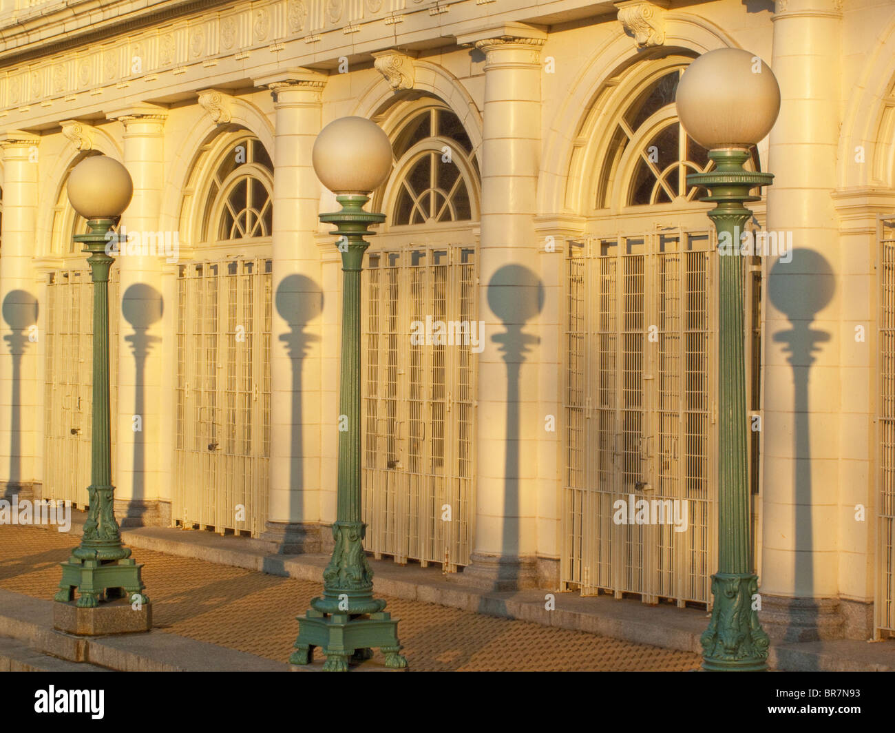 Prospect Park Boat House Stock Photo Alamy