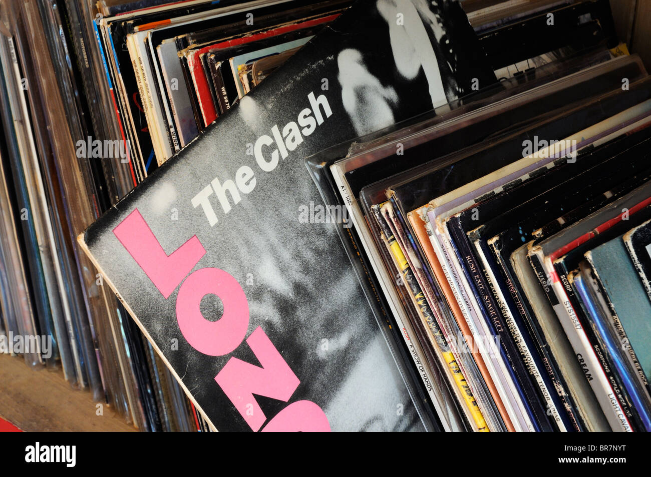 The Clash London Calling album Stock Photo