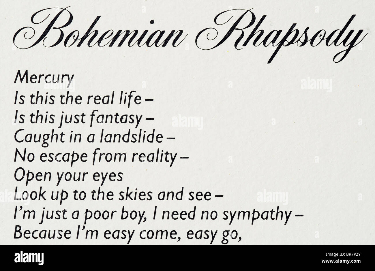 Bohemian Rhapsody Meaning