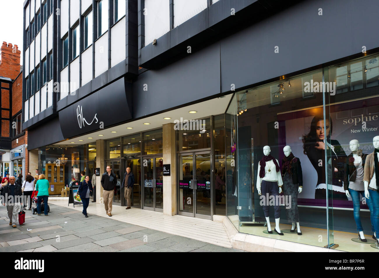 BHS store in Chester town centre, Cheshire, England, UK Stock Photo Alamy