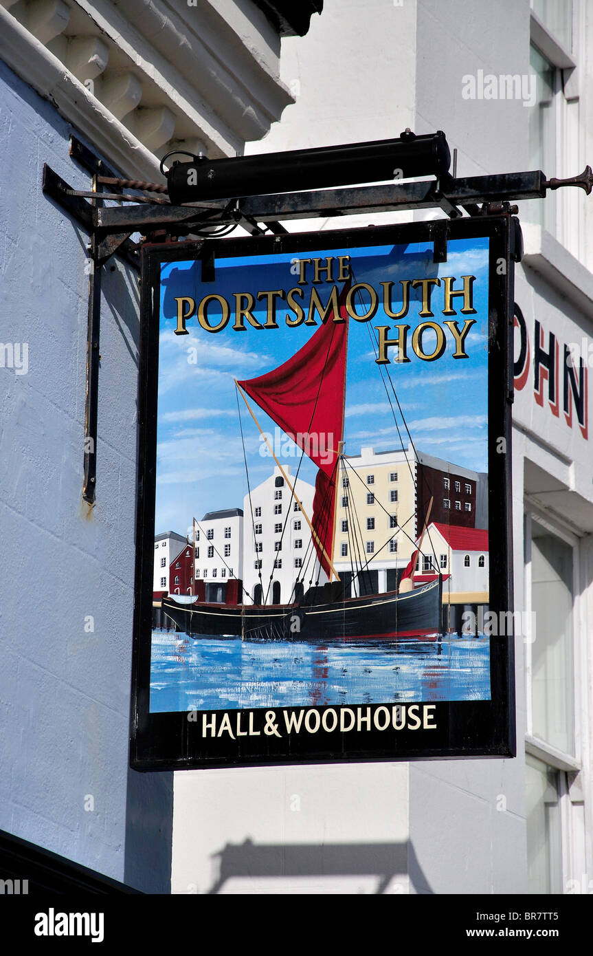 The Portsmouth Hoy Pub, Poole, Dorset, England, United Kingdom Stock Photo
