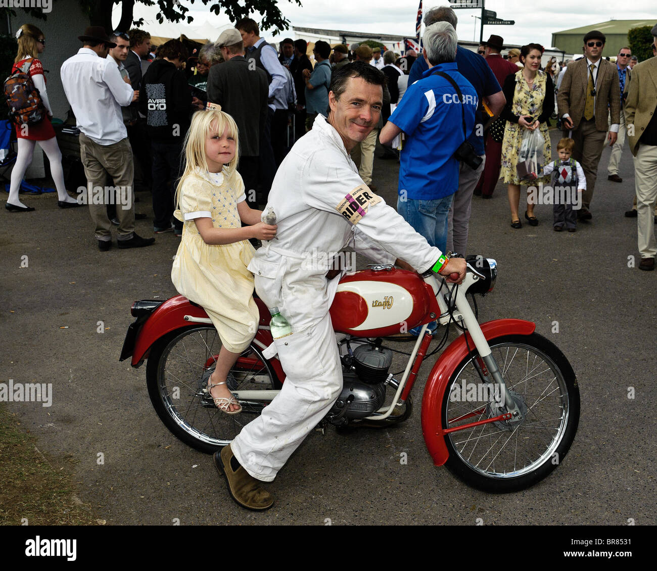 child pillion motorbike